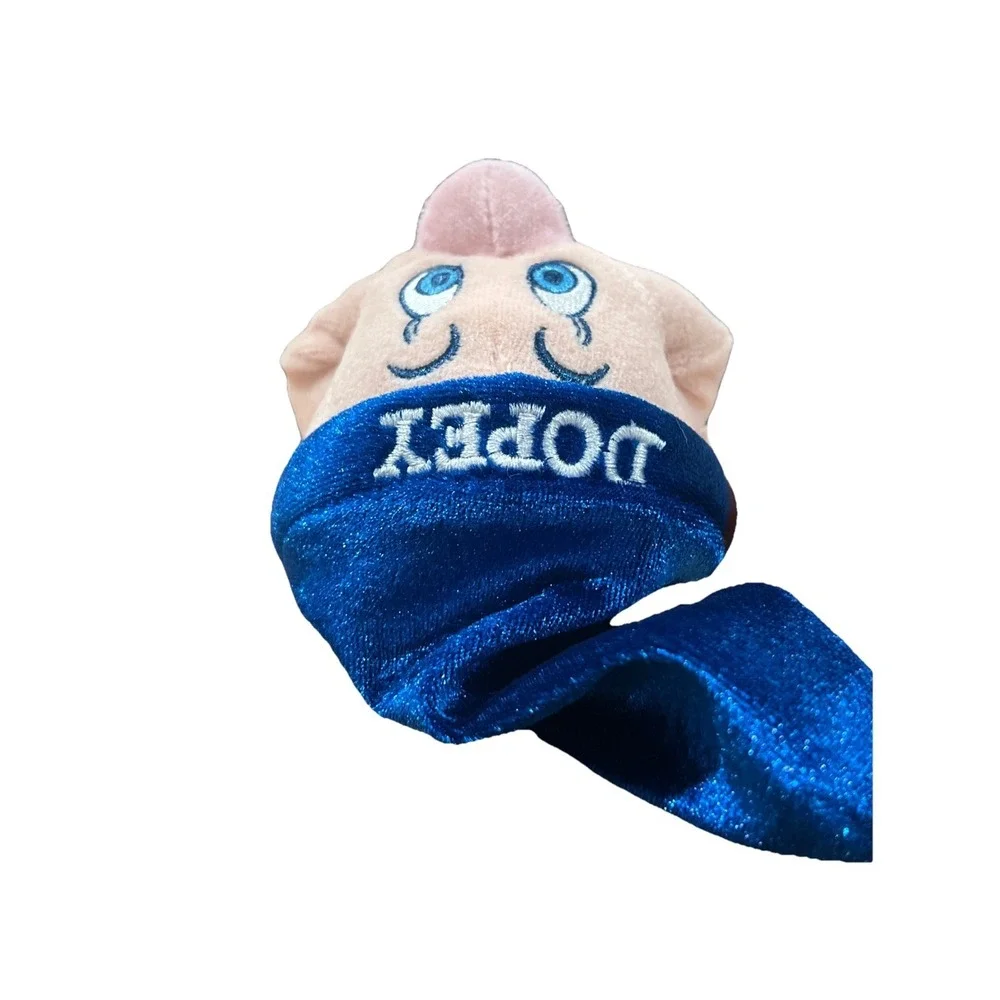 Disney Store‎ Dopey Plush Stuffed Doll Small Blue Robe Soft Toy Dwarf Snow White